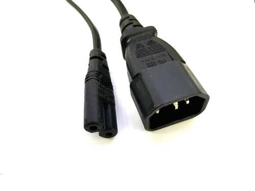 C14 to C7 Extension Cable 2m